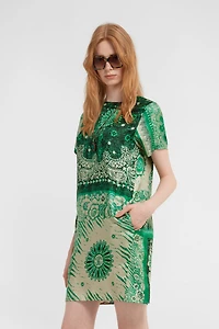 Bandana Print Dress