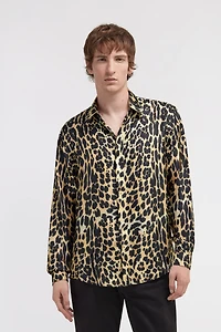 Shirt with Leopard print