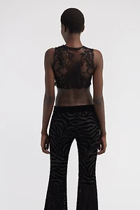 Embroidered top