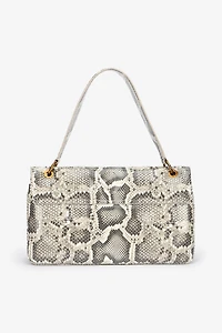 Rock Shoulder Bag With Python Print