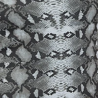 Snake Print Midi Dress