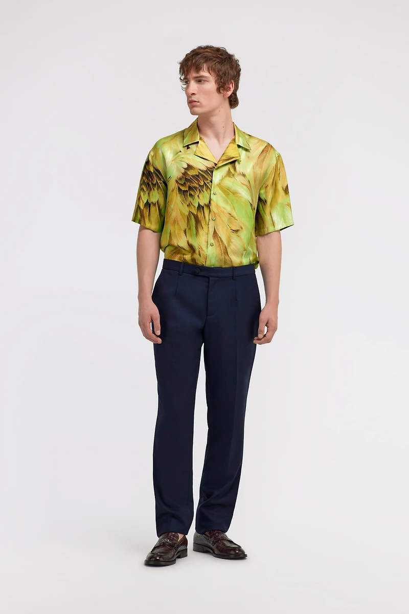 Plumange Print Shirt