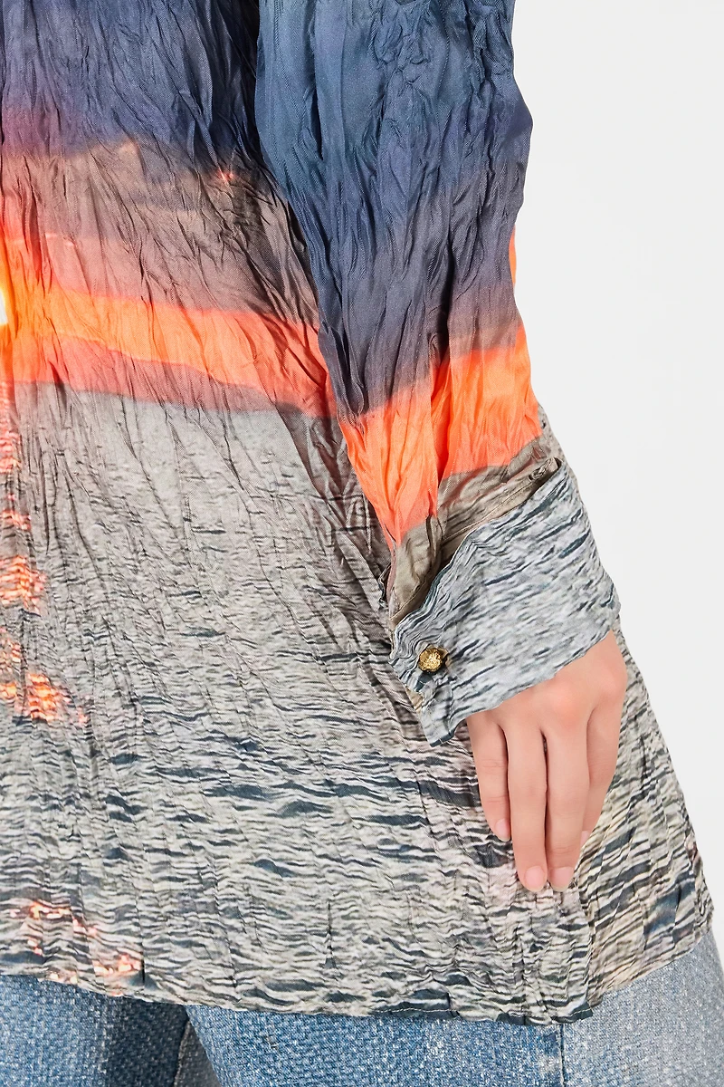 Sunrise Print Dress