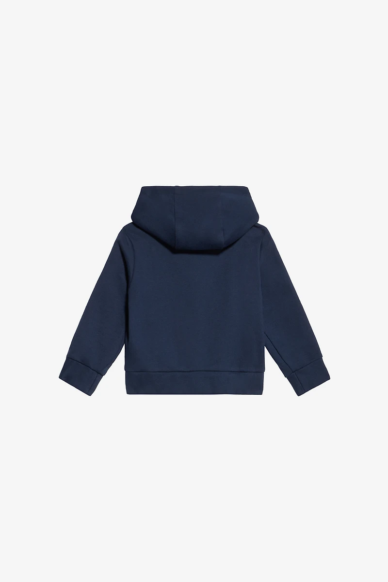 Hooded Sweatshirt With Branded Bands