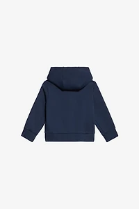 Hooded Sweatshirt With Branded Bands