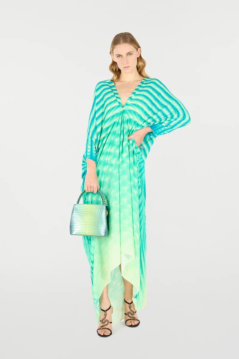 Caftan With All-Over Print