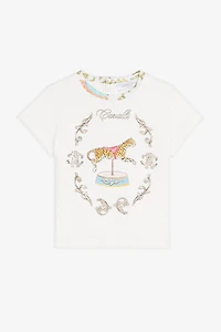 Jaguar And Filigree-Print T-Shirt