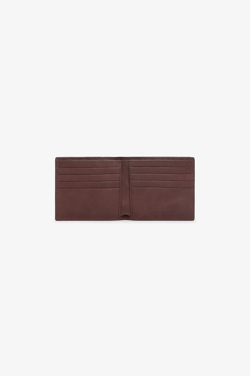 Square Bi-Fold Wallet With RC Monogram