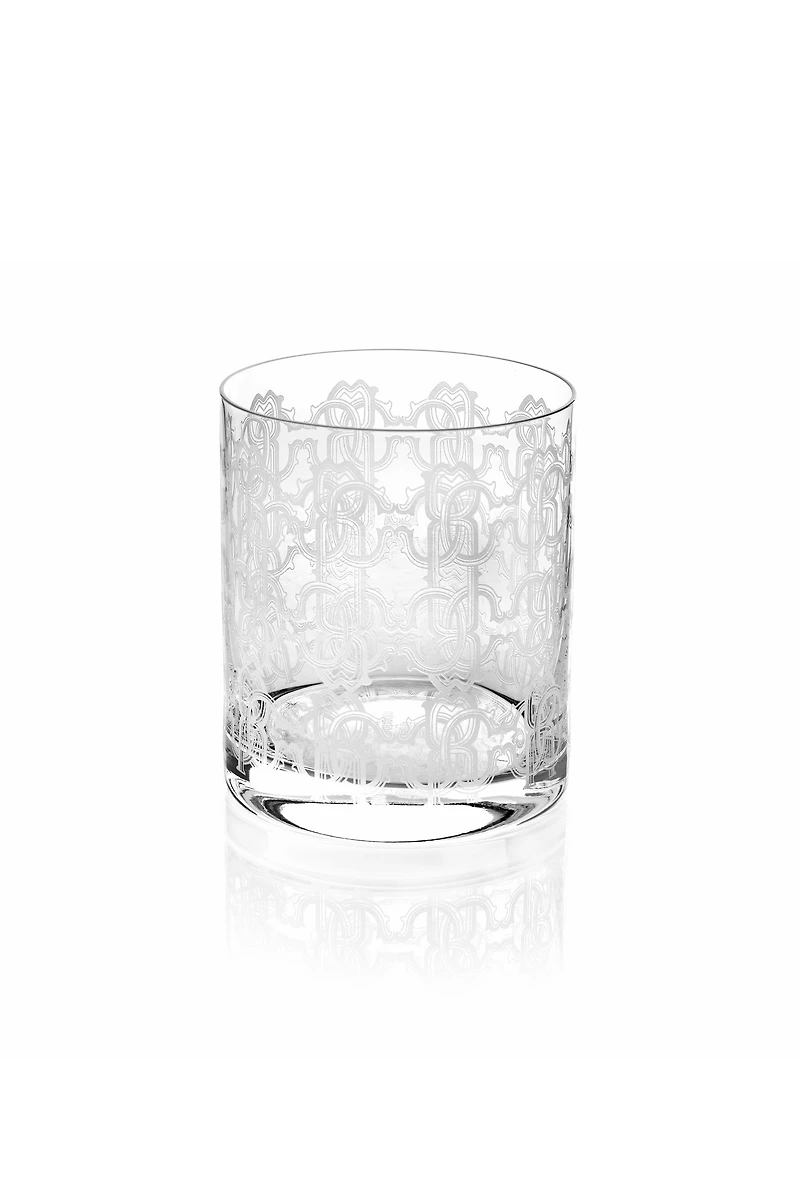 Monogram Allover Platin 2 Glasses Set