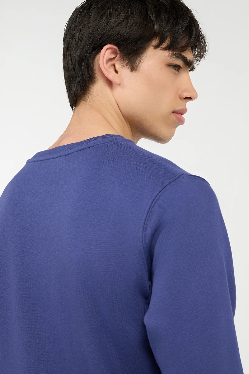 Blue Sweatshirt with Logo