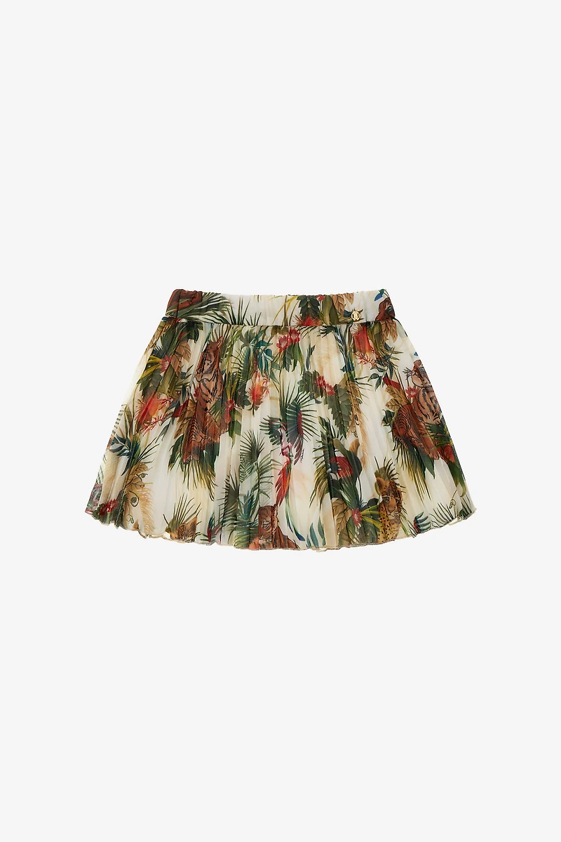 Mini skirt Jungle print