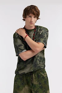 T-shirt with Hawaii Green print