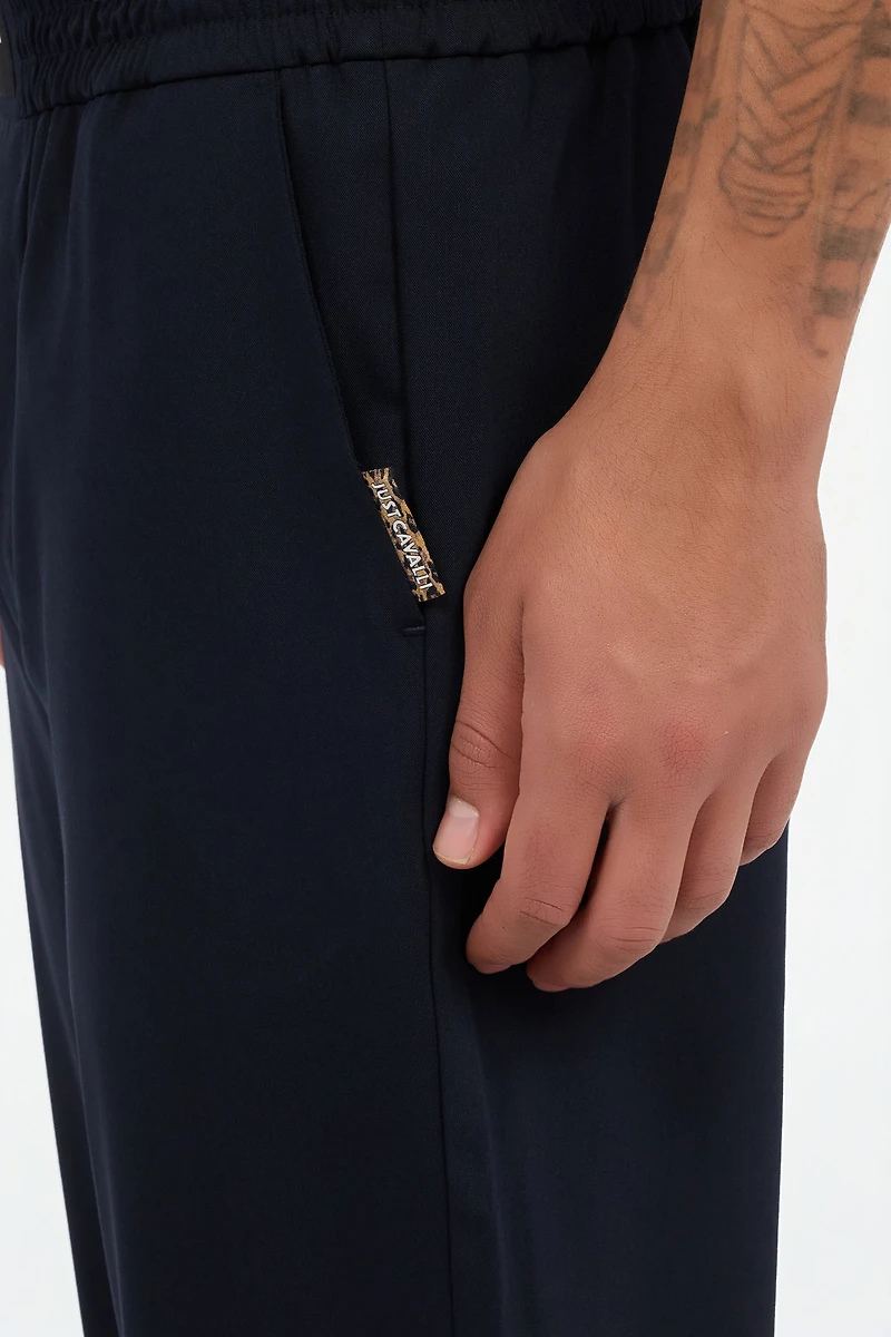 Soft Navy Blue Trousers