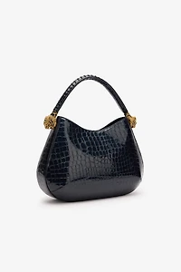 Roar Bag With Crocodile Print