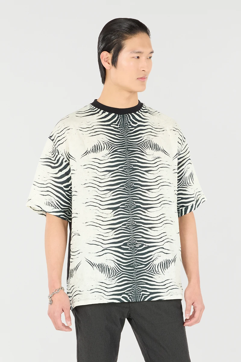 Zebra-Print T-Shirt