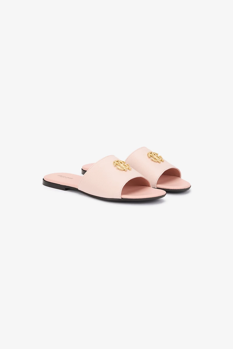 Pink Sandal With Monogram RC
