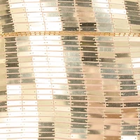 Mini Dress With Gold Appliqués