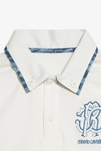 Polo With RC Monogram And Logo