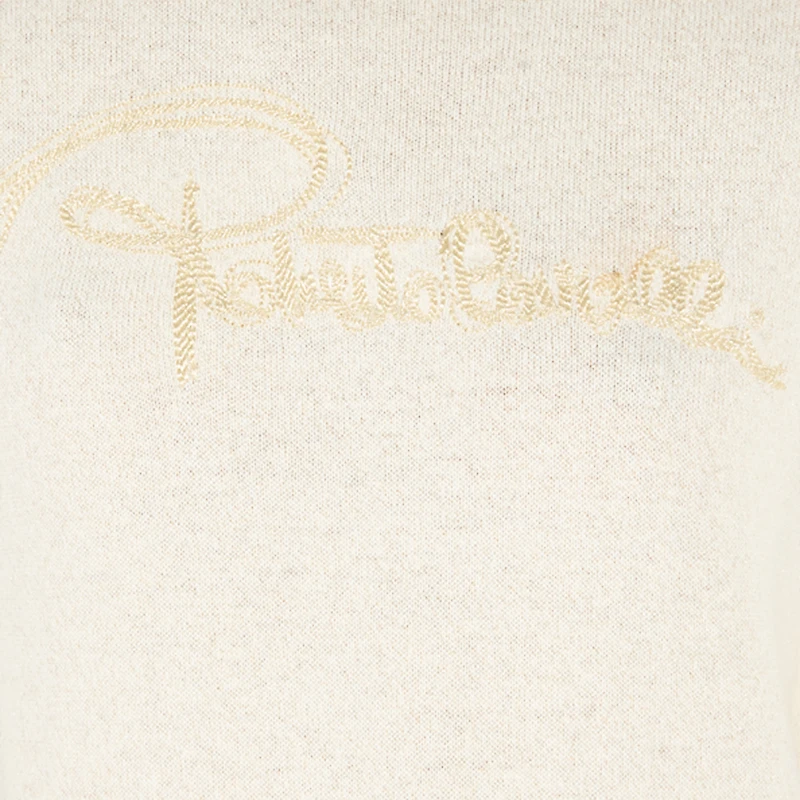 Sweater With Embroidered Logo