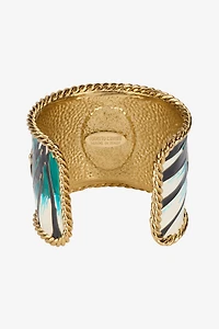 Ray Of Sea Print Cuff Bracelet