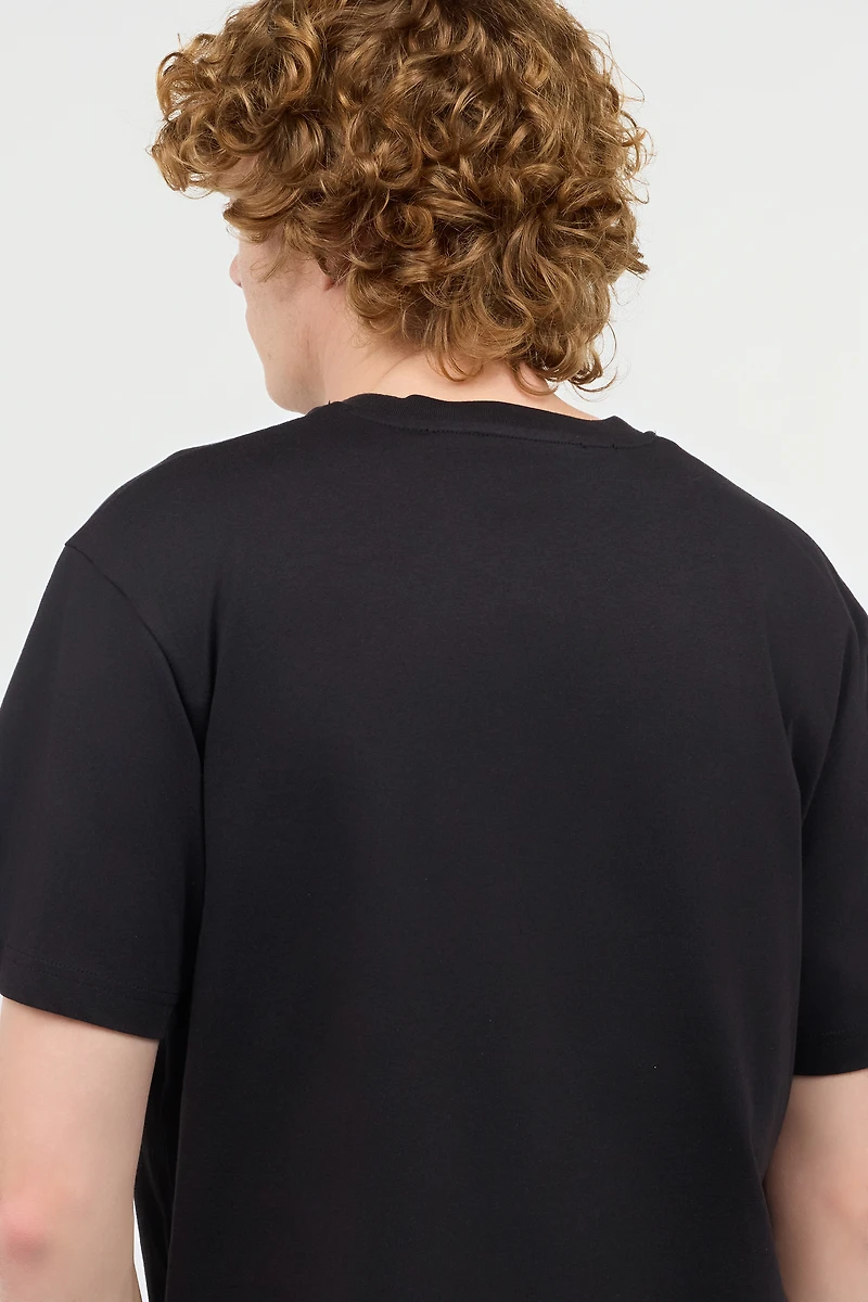 T-Shirt With Two-Tone Logo