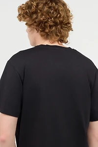 T-Shirt With Two-Tone Logo