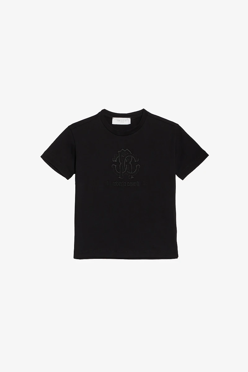 T-Shirt With RC Monogram And Logo