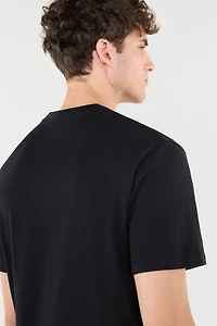 T-Shirt With RC Monogram And Logo Embroidery