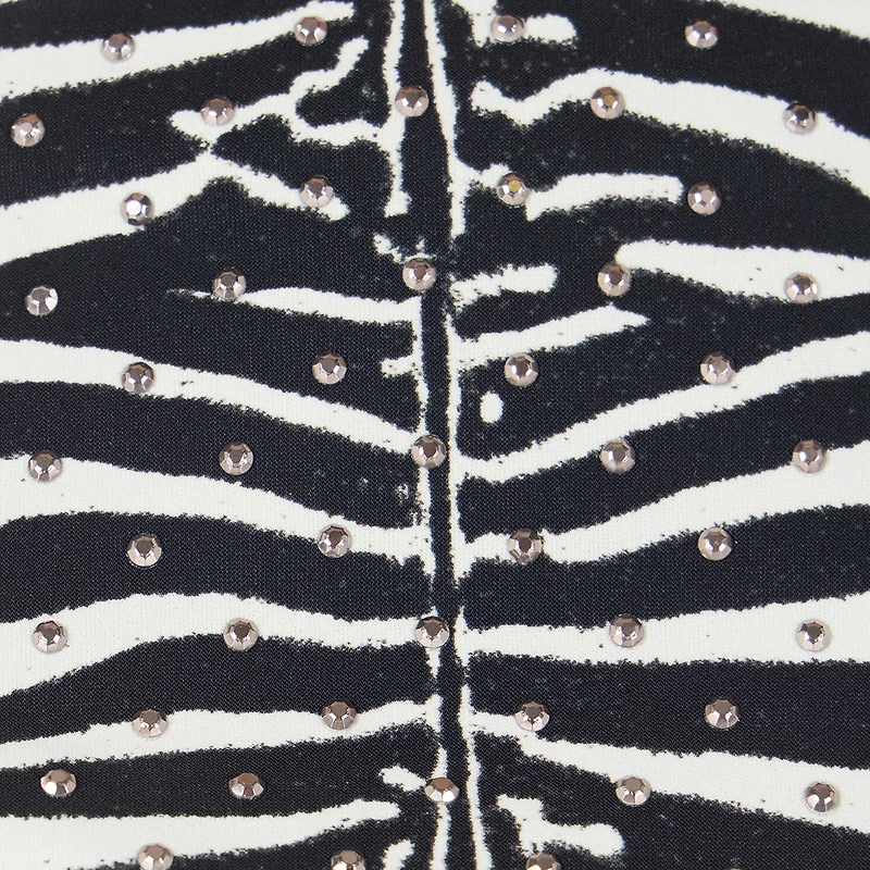 Zebra-Print Bikini
