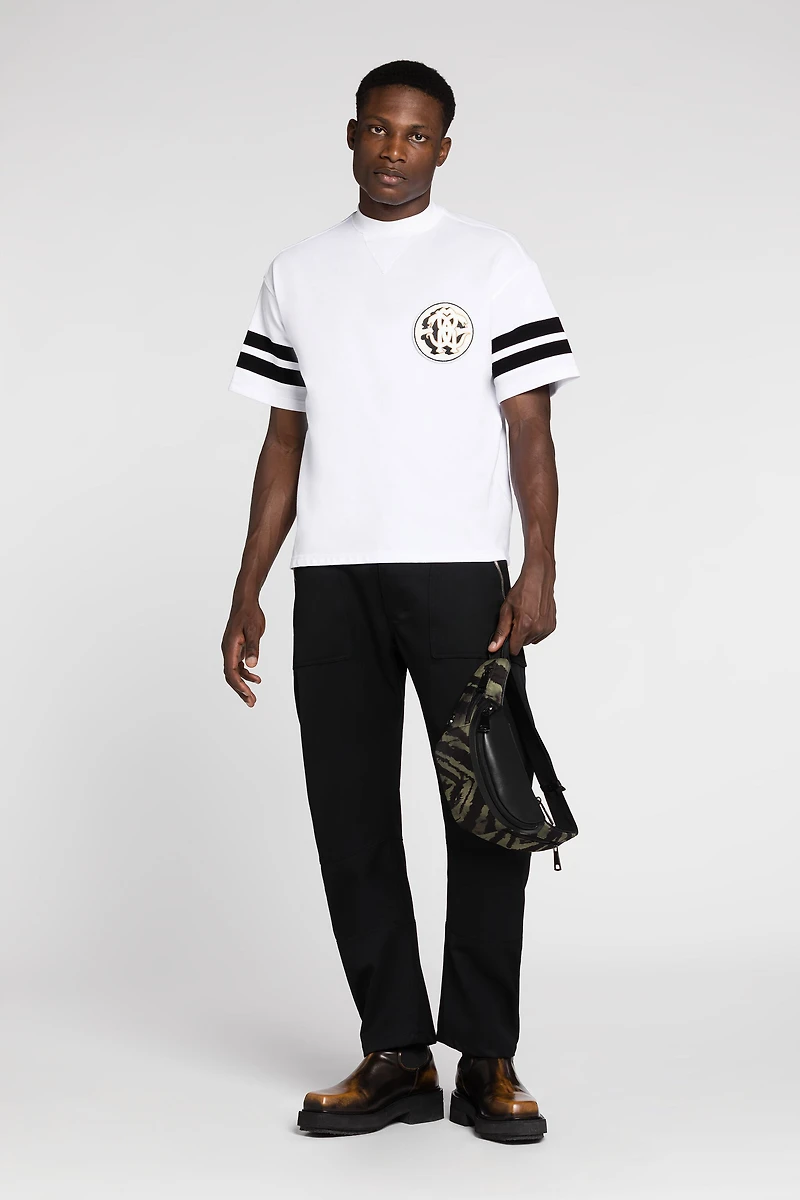 Mirror Snake Cotton T-Shirt