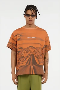 Long Way Print T-Shirt