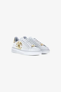 Sneakers with Monogram Mirror Snake
