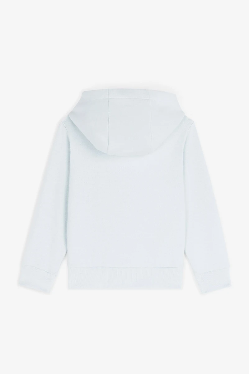Teddy Bear-Print Cotton Hoodie
