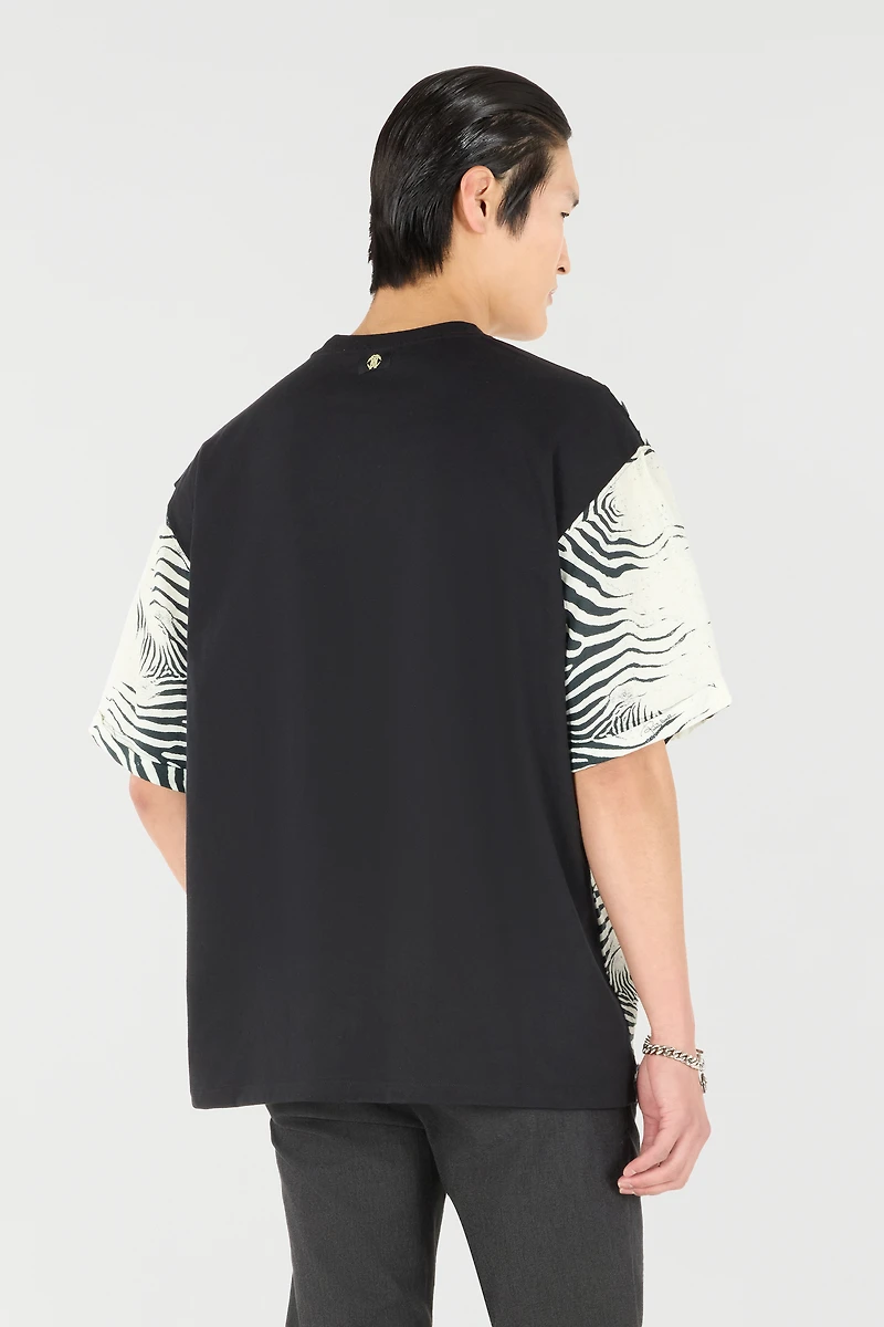 Zebra-Print T-Shirt