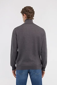 Turtleneck sweater with RC