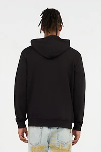 Black Hoodie Sweatshirt With C Logo