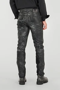 Used-effect pants