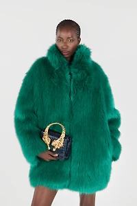 Crocodile-Print Roar Bag