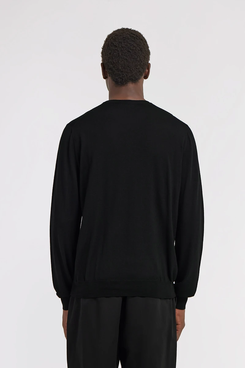 Crew Neck Logo Sweater