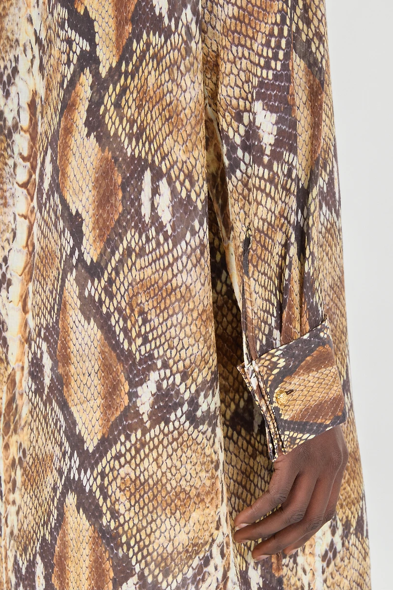 Python Print Shirt Dress