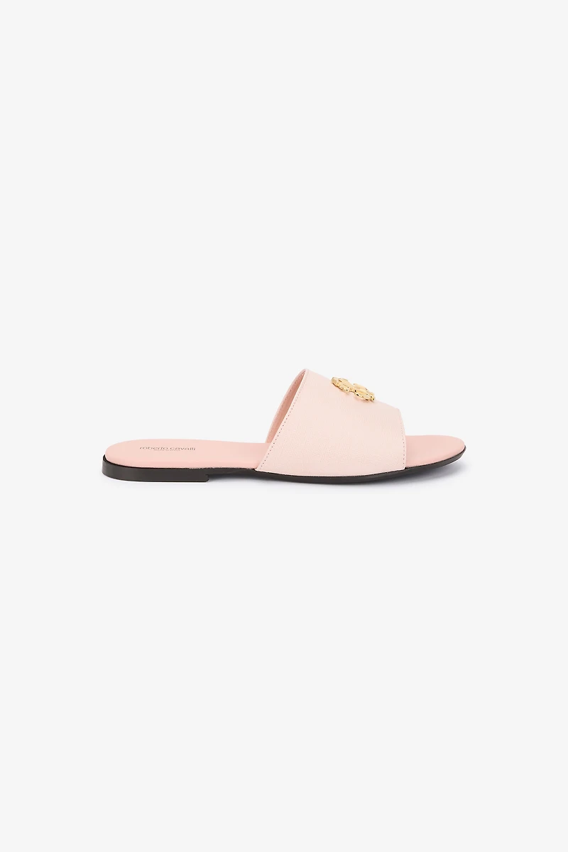 Pink Sandal With Monogram RC