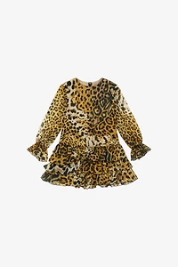 Leopard-print dress