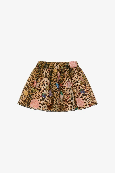 Leopard Print Skirt