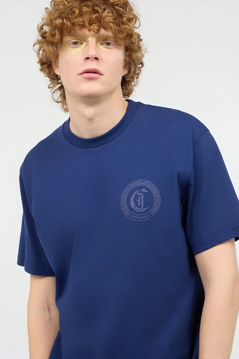 T-Shirt With JC Monogram