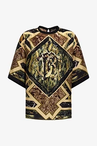 Marble Print T-Shirt
