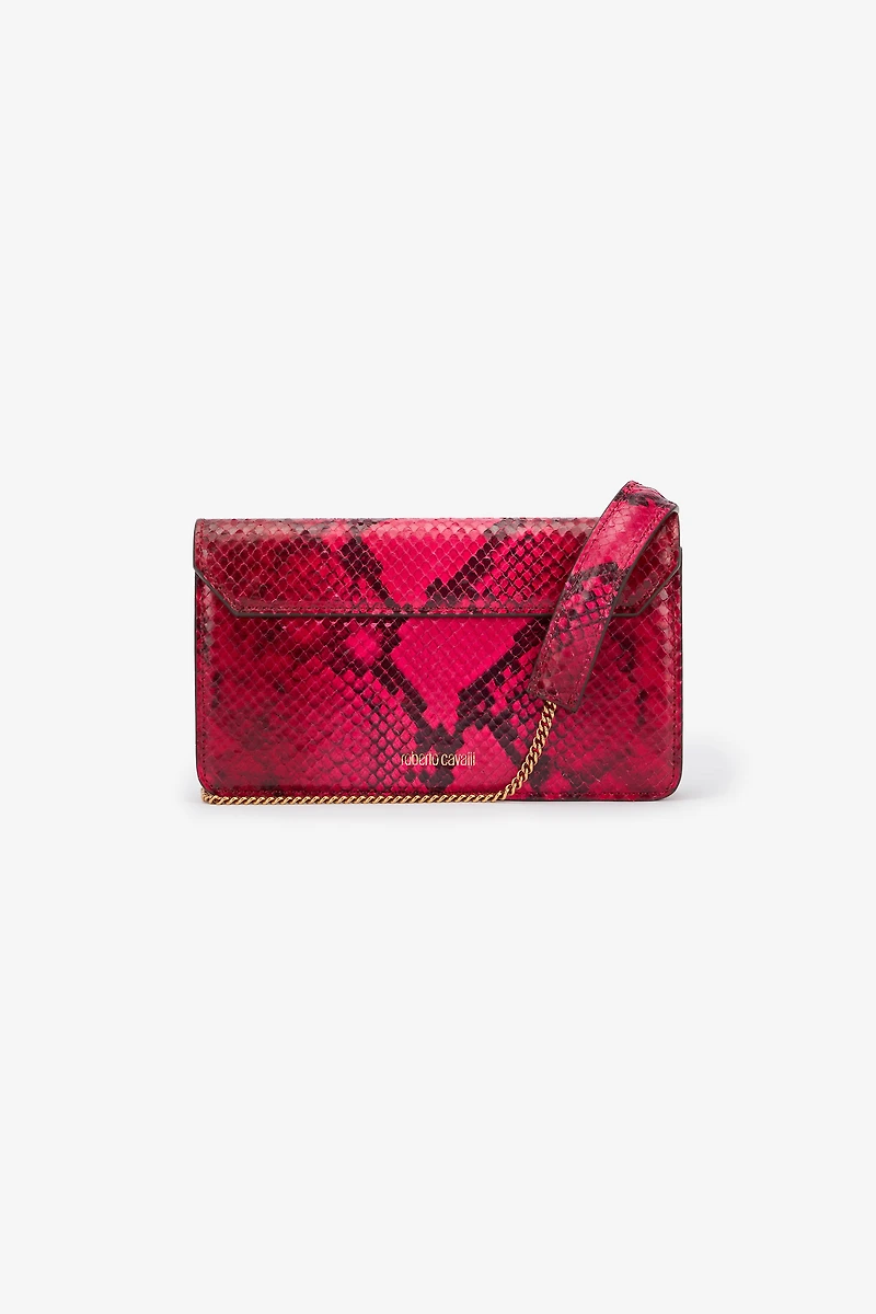 Python And Tiger-Print Bag