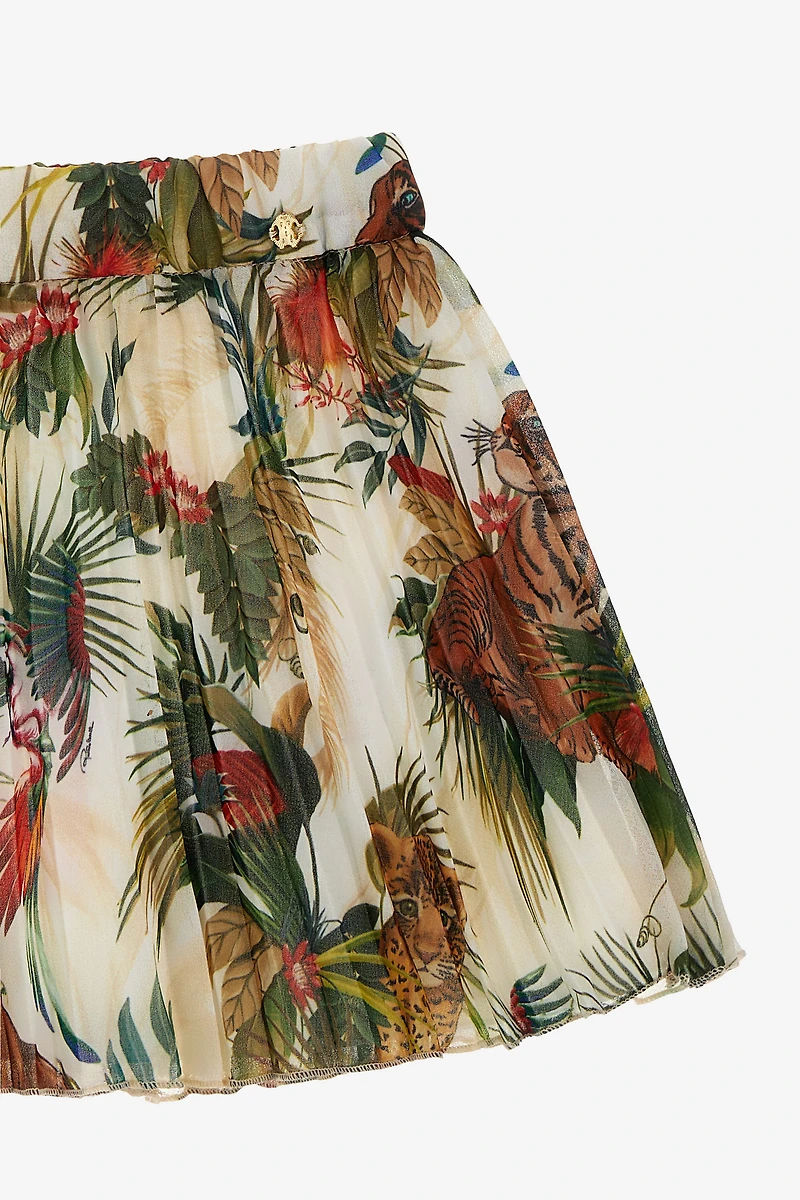 Mini skirt Jungle print