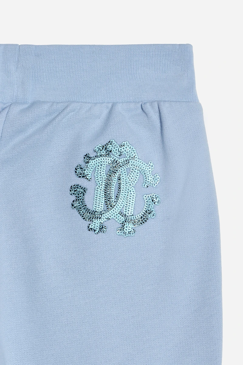 Sports Pants With Floral Lace