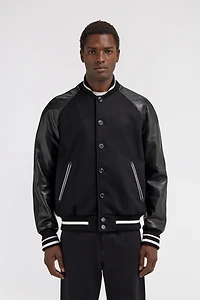 Contrast Bomber Jacket