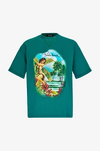 Hawaii print t-shirt
